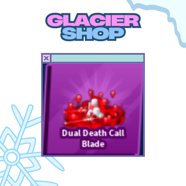 Dual Death Call Blade Emote ( Limited )