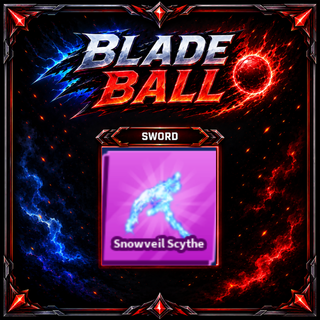 [ Limited Sword ] Snowveil Scythe | FAST DELIVERY✅