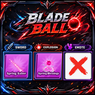 [ Limited Set ] Spring Saber + Explosion  | FAST DELIVERY✅