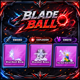 [ Limited Set ] Stardust Bow + Explosion + Emote | FAST DELIVERY✅