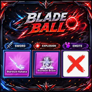 [ Limited Set ] Stardust Katana + Explosion  | FAST DELIVERY✅
