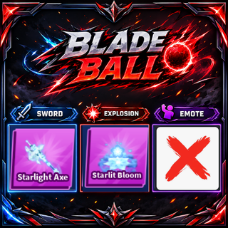 [ Limited Set ] Starlight Axe + Explosion  | FAST DELIVERY✅