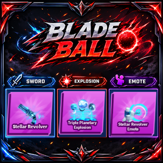 [ Limited Set ] Stellar Revolver + Explosion + Emote | FAST DELIVERY✅