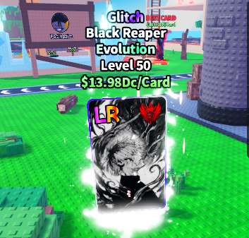 Anime Card Farm | Glitch Black Reaper| $13.98Dc/Card
