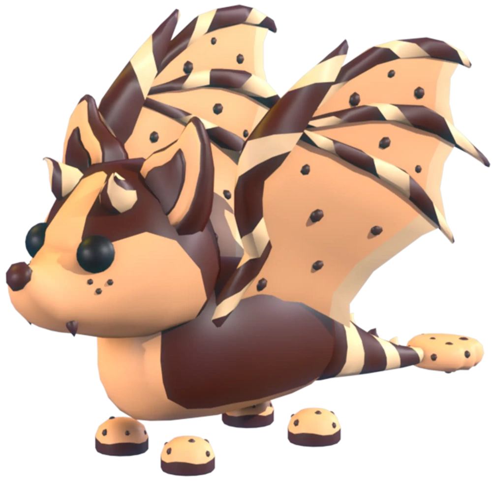 Chocolate Chip Bat Dragon No Potion | Adopt Me | Fast Delivery