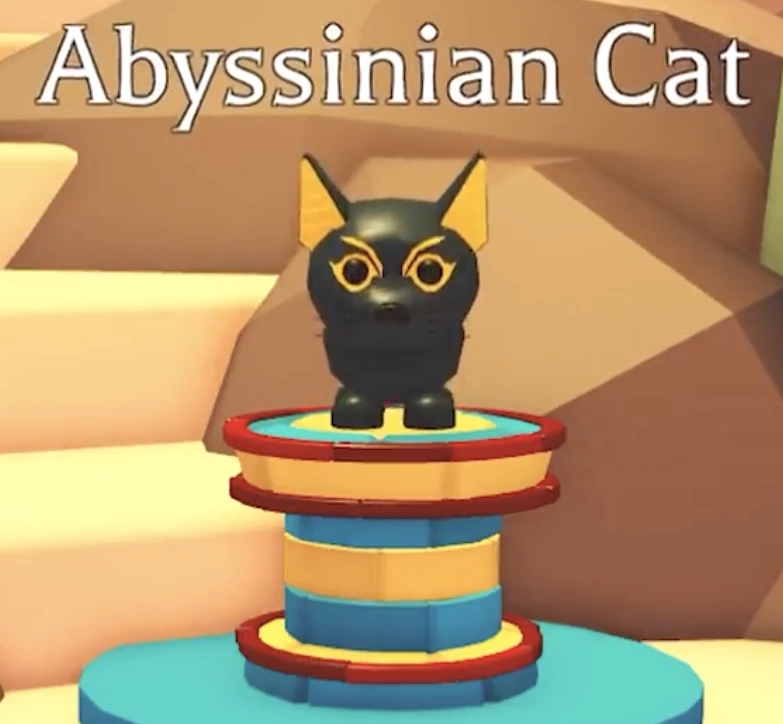 Abyssinian Cat N | Adopt Me | Fast Delivery