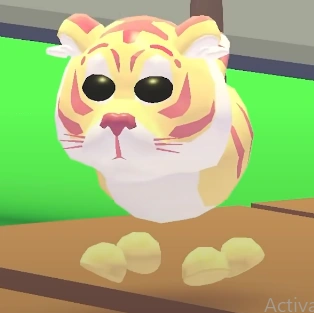 Lunar Gold Tiger M | Adopt Me | Fast Delivery