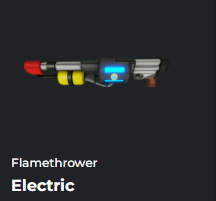 ELECTRIC FLAMETHROWER - DA HOOD / DAHOOD / DH