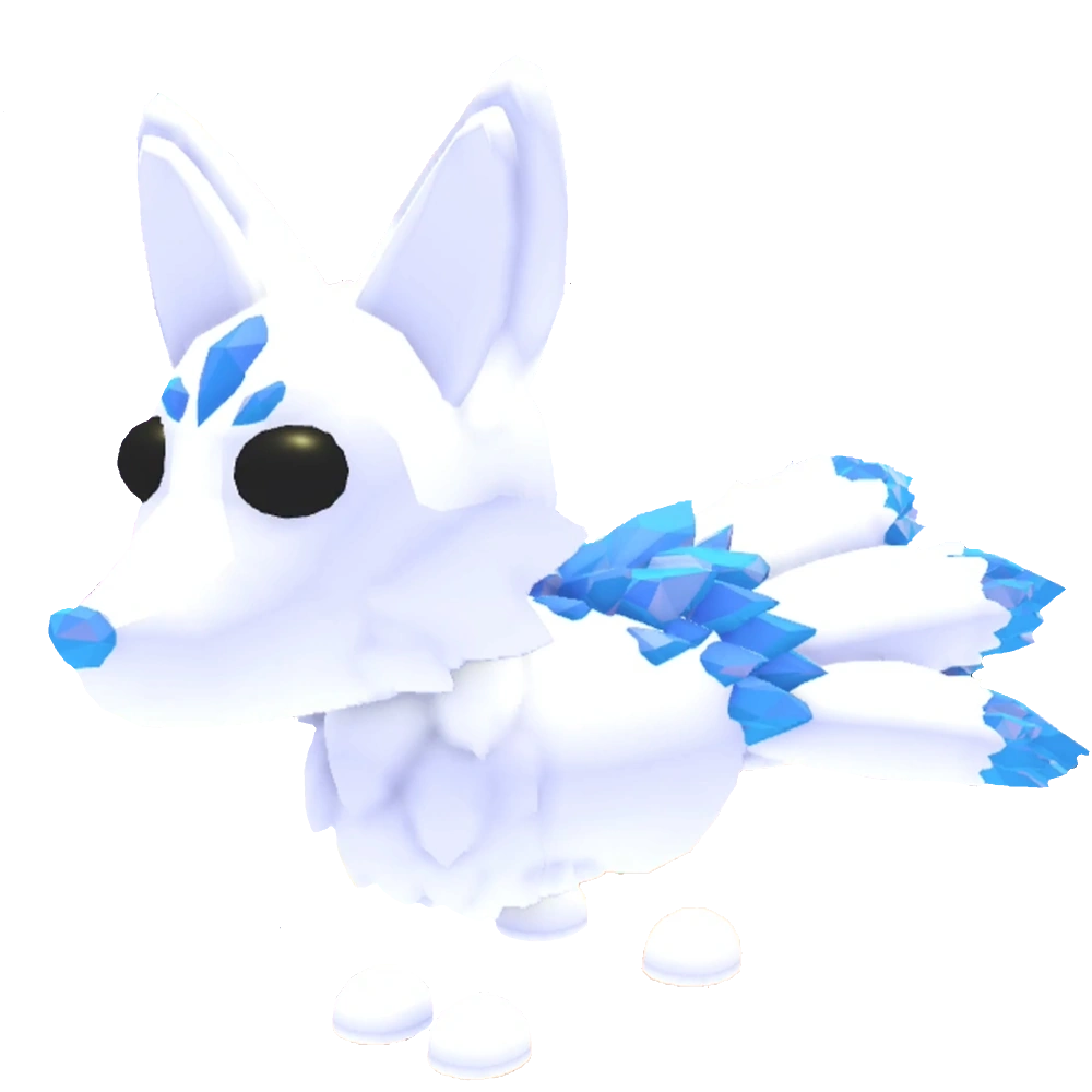 Glacier Kitsune No Potion | Adopt Me | Fast Delivery