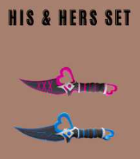 HIS & HERS SET / HIS AND HERS SET - DA HOOD / DAHOOD / DH