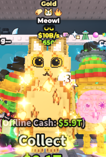 GOLD MEOWL 10B/S (OG MEOWL + 2 TRAITS) – STEAL A BRAINROT – FAST DELIVERY & TRUSTED #G1AP4H
