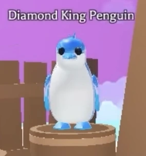 Diamond King Penguin R | Adopt Me | Fast Delivery