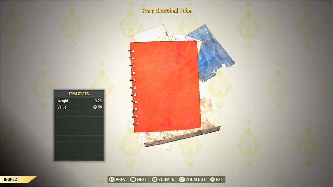 [ PC ] Plan: Scorched Tube (instant delivery)