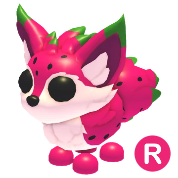 Dragonfruit Fox R | Adopt Me | Fast Delivery