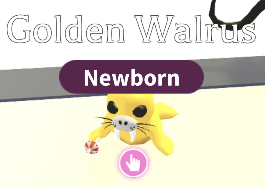 Golden Walrus FR | Adopt Me | Fast Delivery