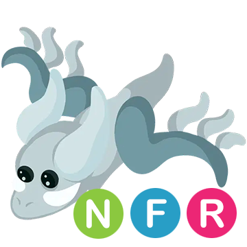 Hallowen White Ghost Dragon NFR | Adopt Me | Fast Delivery