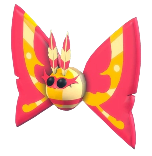 Rosy Maple Moth No Potion | Adopt Me | Fast Delivery