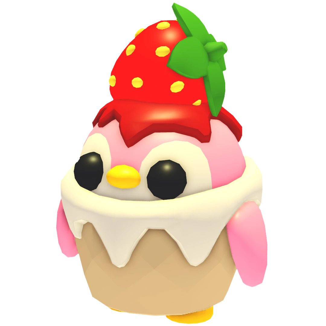 Strawberry Penguin MFR | Adopt Me | Fast Delivery