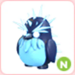 Neon Frozen Penguin