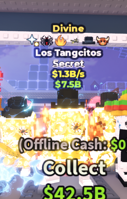 DIVINE LOS TANGCITOS 1.3B/S (BULL + 5 TRAITS) – STEAL A BRAINROT – FAST DELIVERY & TRUSTED #Y1OD4Z