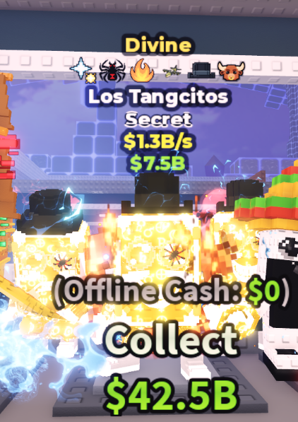 DIVINE LOS TANGCITOS 1.3B/S (BULL + 5 TRAITS) – STEAL A BRAINROT – FAST DELIVERY & TRUSTED #Y1OD4Z