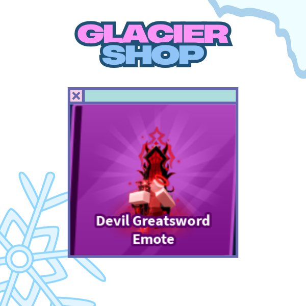 Devil Greatsword Emote ( Limited )