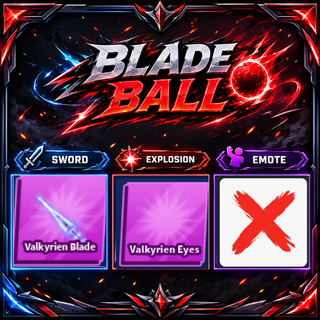 [ Limited Set ] Valkyrien Blade + Explosion | FAST DELIVERY✅