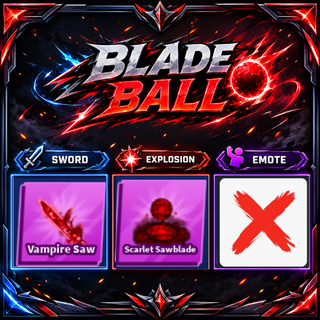 [ Limited Set ] Vampire Saw + Explosion  | FAST DELIVERY✅