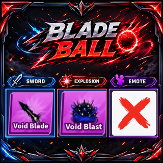 [ Limited Set ] Void Blade + Explosion  | FAST DELIVERY✅