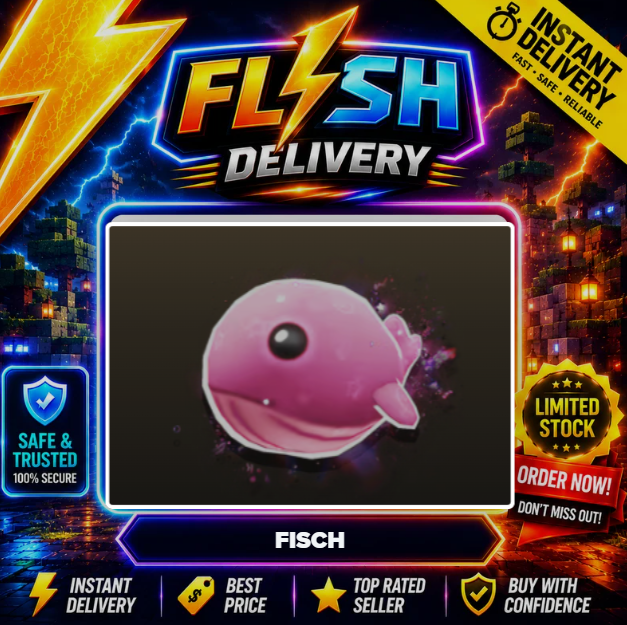PINKLY WHALE - FISCH