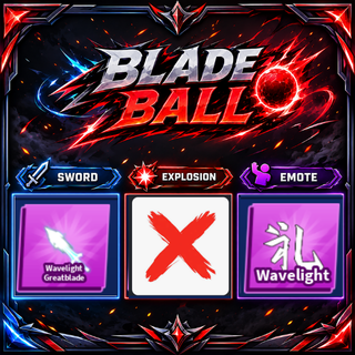 [ Limited Set ] Wavelight Greatblade + Emote | FAST DELIVERY✅