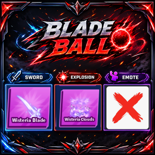 [ Limited Set ] Wisteria Blade + Explosion  | FAST DELIVERY✅