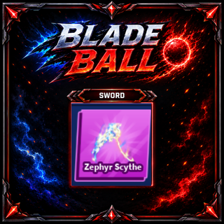 [ Limited Sword ] Zephyr Scythe | FAST DELIVERY✅
