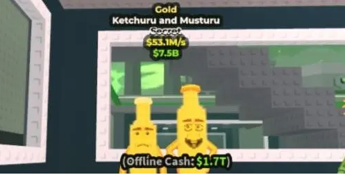 🏆✨ Ketchuru & Musturu | Gold Mutation • Secret (SS) • 53.1M/s ⚡ • 💸 Cheap & Fast 📦 • Trusted
