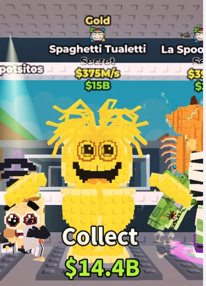 🔥🍝🏆 Secret Gold Spaghetti Tualetti 375M/s | ⚡ Simple • 💵 Affordable • 🚀 Fast Delivery Trusted