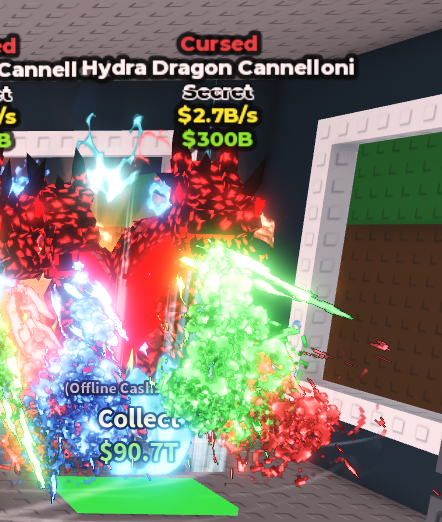 [ Secret ] Cursed Hydra Dragon Cannelloni 2.7B/Sec | Ready Unit✅ | INSTANT DELIVERY✅