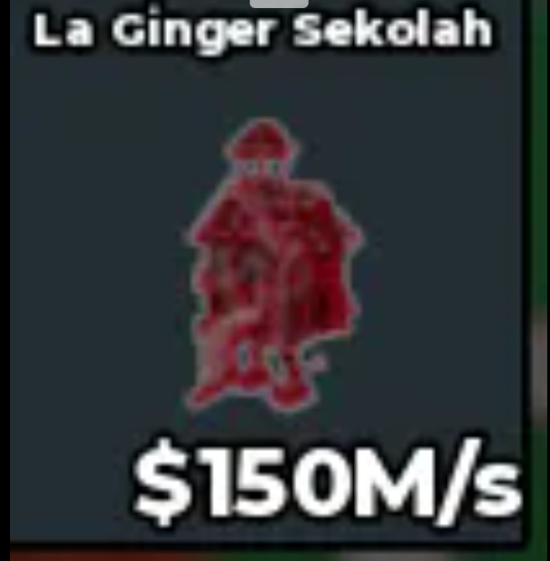Bloodrot La Ginger Sekolah 150M/s