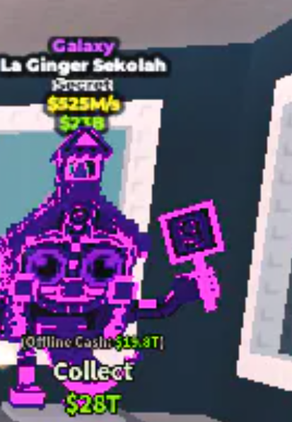 Galaxy La Ginger Sekolah | 525M/s | (Secret) - Steal A Brainrot (SAB) | RBL