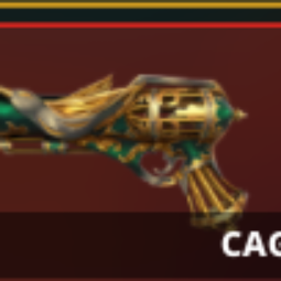 GREEN CAGED GUN