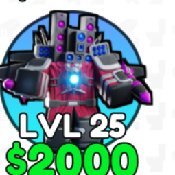 Upgraded Titan Rockerman - Skibidi Tower Defense