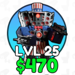 Patriotic Titan Speakerman - Skibidi Tower Defense