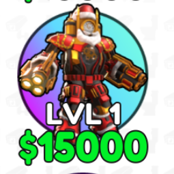 Upgraded Titan Santa Clockman - Skibidi Tower Defense