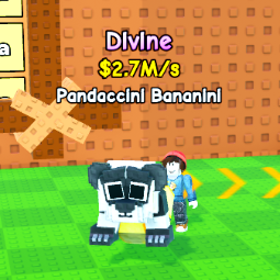 Pandacini Bannanini 2.7m/s  - Jump for Brainrots