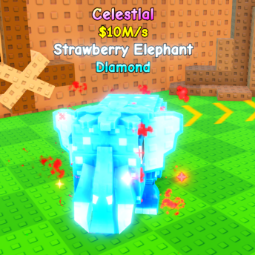 Diamond Strawberry Elephant 10m/s - Jump for Brainrots