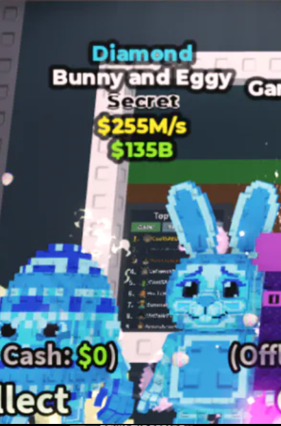 🔥🔥Diamond Bunny and Eggy 255m/s🔥🔥 [FAST DELIVERY!] (✅TRUSTED ✅)