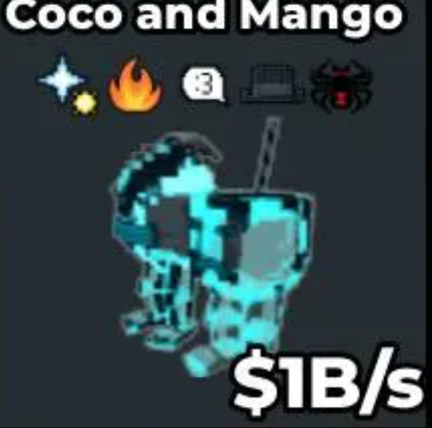 Cyber Coco and Mango 1B/s - 5 Clean Trait T #DJ4