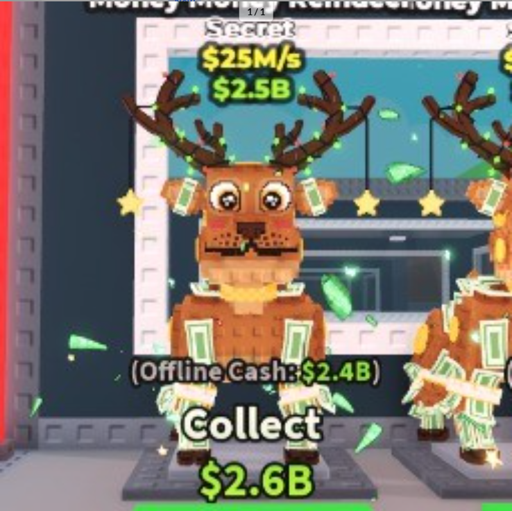 Money Money Reindeer