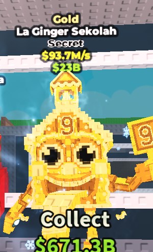 ✨ 93.7M/s ⭐ Gold La Ginger Sekolah Secret | Steal A Brainrot ⚡ FAST DELIVERY ⚡