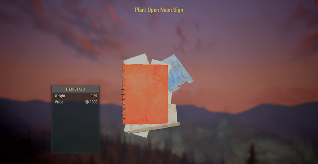 [ PC ] Plan: Open Neon Sign (instant delivery)