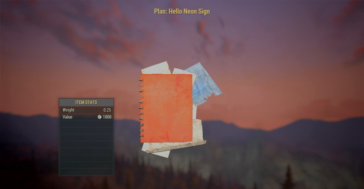 [ PC ] Plan: Hello Neon Sign (instant delivery)